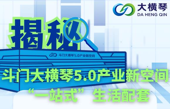 多圖直擊！揭秘斗門大橫琴5.0產業(yè)新空間“一站式”生活配套